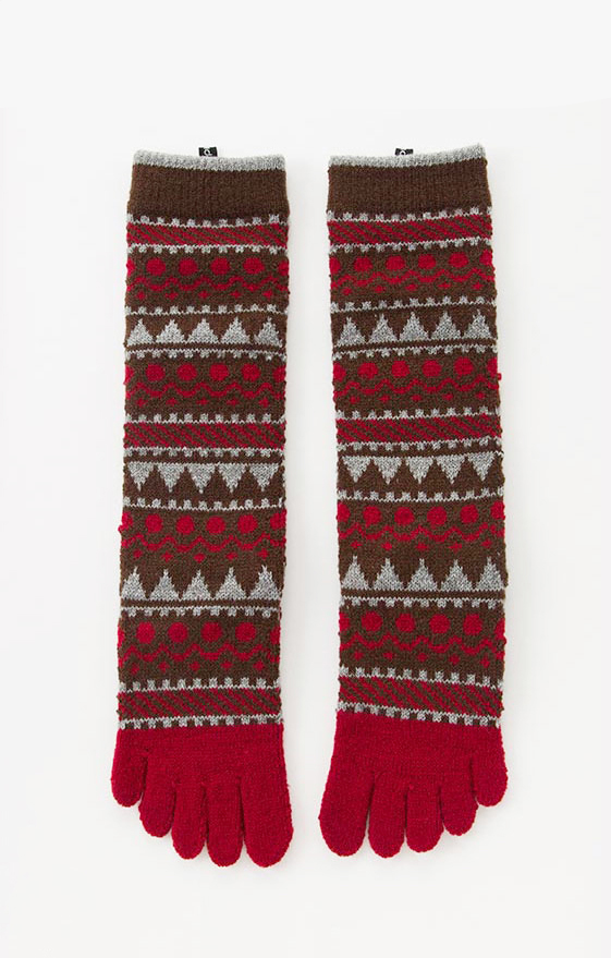4228 holiday red gift christmas wool socks