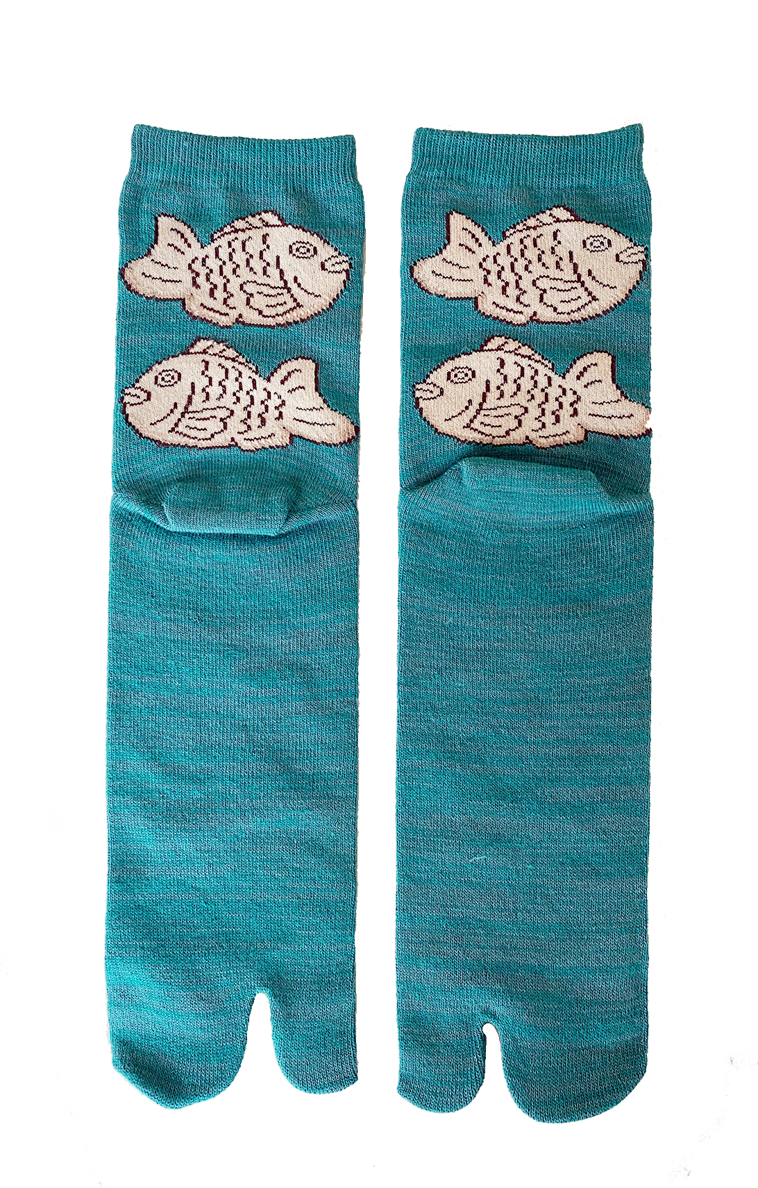 5352 teal taiyaki tabi sandal socks