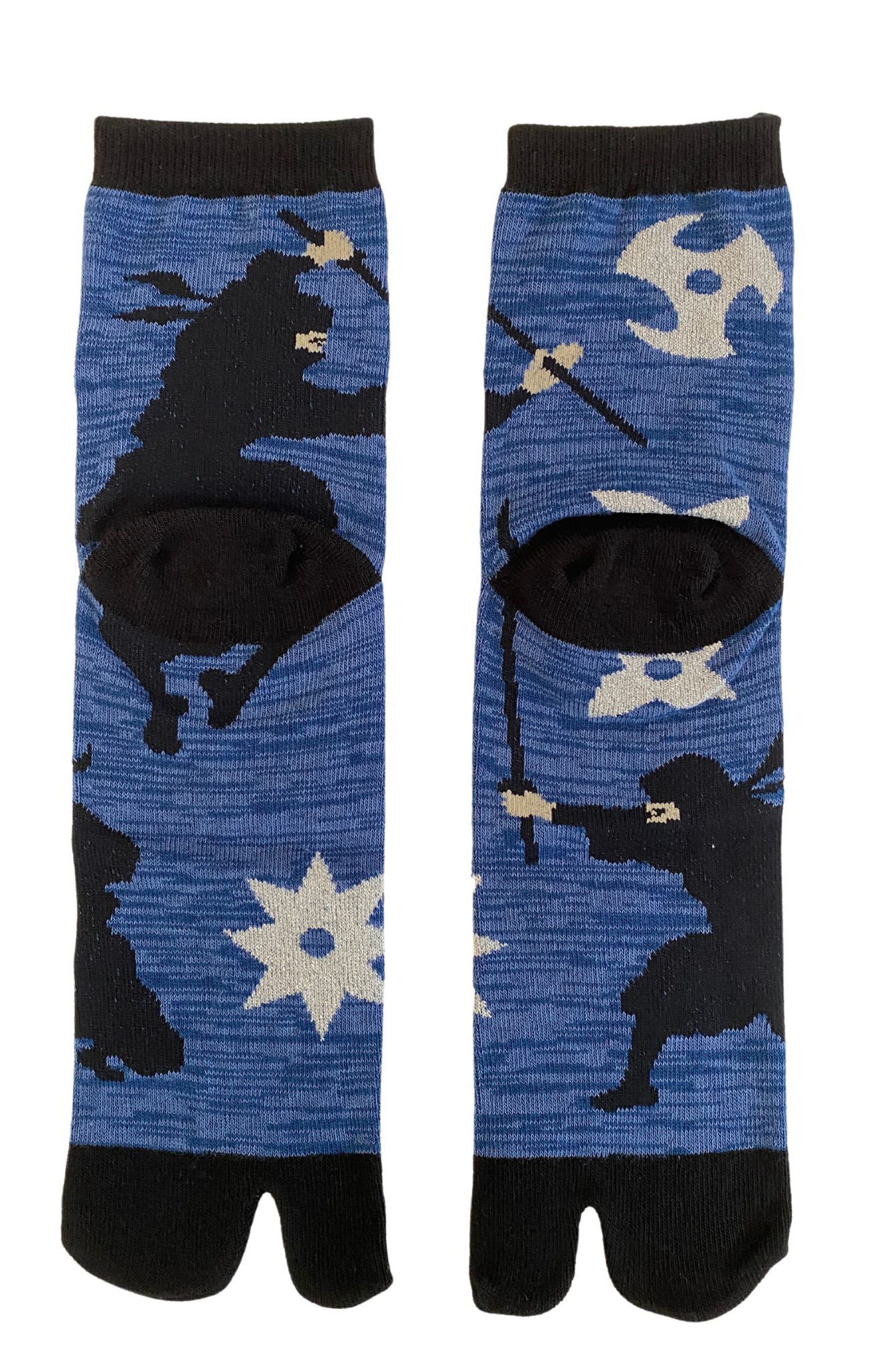 5392 ninja blue tabi socks japan