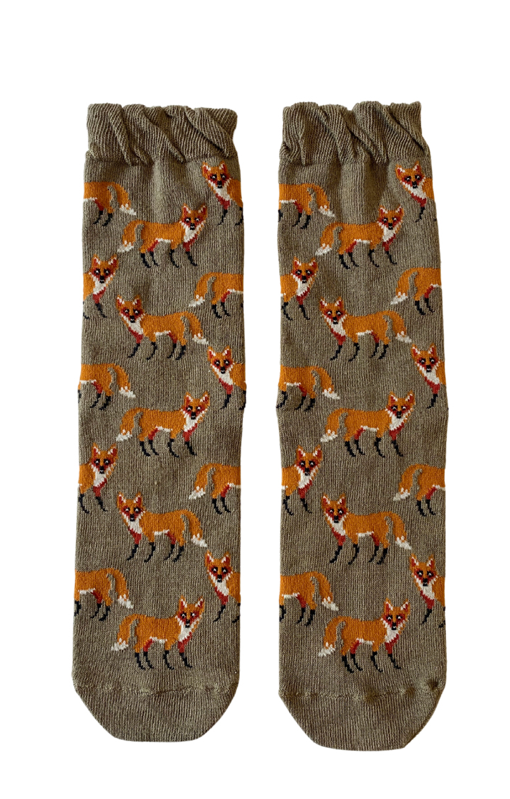 5396 foxy gift socks holiday christmas tabbisocks