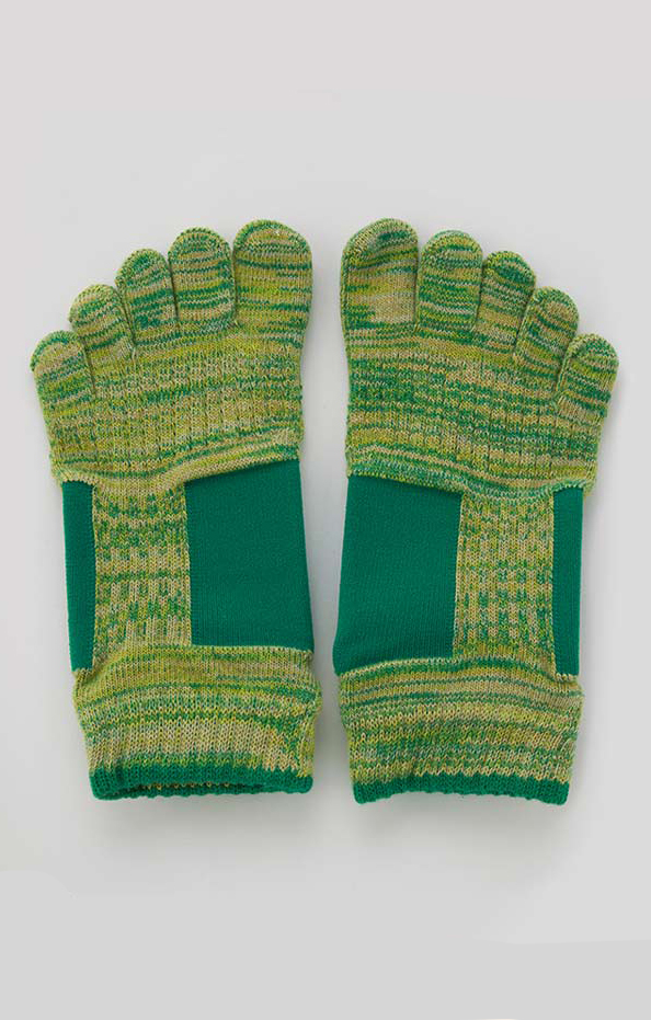5534 green toe grip socks pilates yoga